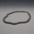 Collar de plata de ley vintage británico, eslabón pantera, 42 cm, 57 g