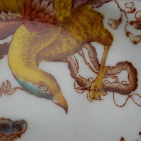 c. 1947 British Vintage Royal Crown Derby "Old Aylesbury" Tea Cup Trio ①