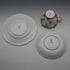 c. 1947 British Vintage Royal Crown Derby "Old Aylesbury" Tea Cup Trio ①