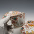 Trio de tazas de té vintage británico Royal Crown Derby "Old Aylesbury", c. 1947, n.º 2