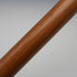 1914 British Antique Thunk Shaft Sterling Silver-Mounted Large-Curved Handle Walking Stick Cane 93 cm