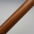 1914 British Antique Thunk Shaft Sterling Silver-Mounted Large-Curved Handle Walking Stick Cane 93 cm