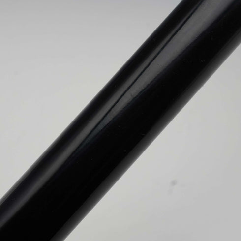 イタリアンヴィンテージ ブラックシャフト 純銀製ドッグヘッドハンドル ステッキ 杖 78cm