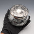 Circa 1900 American Antique Sterling Silver Lidded Cut Glass Jar Wilcox & Evertsen