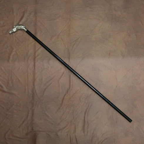 復古 黑桿 馬頭把手 手杖 拐杖 90cm