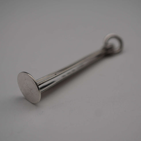 1912 British Antique Sterling Silver Smoking Pipe Tool Charles Perry & Co