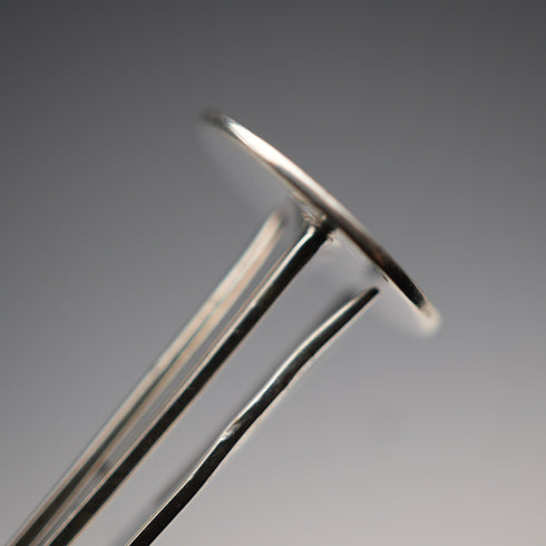 1912 British Antique Sterling Silver Smoking Pipe Tool Charles Perry & Co