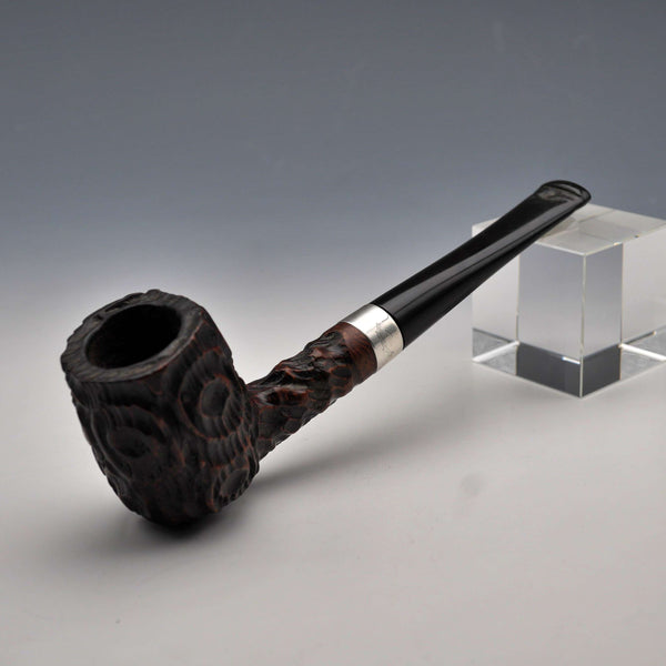 米国ヴィンテージ L&H Stern 「Sterncrest」 スモーキングパイプ 純銀装飾