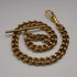 Cadena Albert de eslabones Kihei vintage de oro laminado, sin relicario