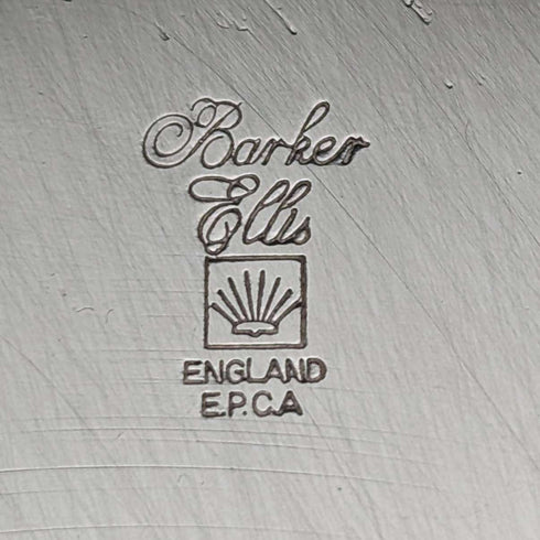 英國復古銀盤耳環裝飾托盤直徑 32 厘米 Barker Ellis