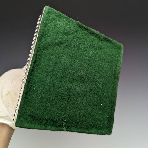 British antique silver plate large candlestick pair candle stand