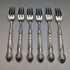 1877 British antique sterling silver cutlery 12 pairs total 1475g Francis Higgins wooden box