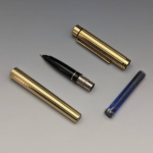 美國復古犀飛利 Targa 鋼筆鍍金