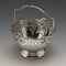 1929 British Vintage Sterling Silver Sugar Basket 100g Walker and Hall