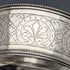 1870 British Antique Pure Silver Salt Dish & Spoon Pair 80g Martin and Hall