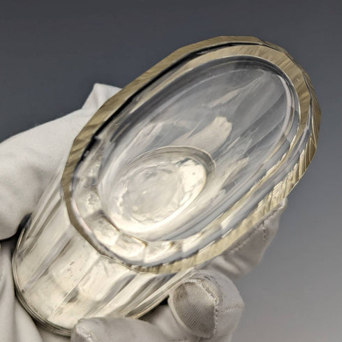 1899 年英國古董純銀蓋玻璃瓶 William Harrison Walter