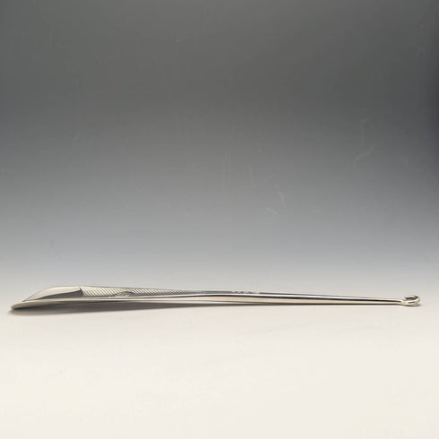 1930 British Vintage Sterling Silver Shoehorn & Button Hook Mappin and Webb