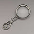 1878 British Antique Sterling Silver Small Loupe Magnifying Glass Lawrence Emanual