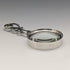 1878 British Antique Sterling Silver Small Loupe Magnifying Glass Lawrence Emanual