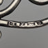 1878 British Antique Sterling Silver Small Loupe Magnifying Glass Lawrence Emanual