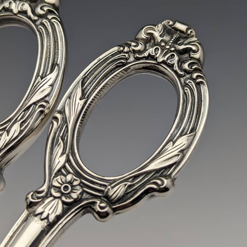 アンティーク 純銀ハンドル ケーキトング WEB Silver Company