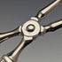 Pinzas para pastel antiguas con mango de plata esterlina, WEB Silver Company