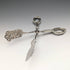Pinzas para pastel antiguas con mango de plata esterlina, WEB Silver Company