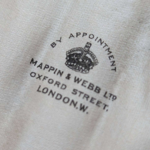1929 English Vintage Sterling Silver Teaspoon Set of 6 in Case Mappin and Webb