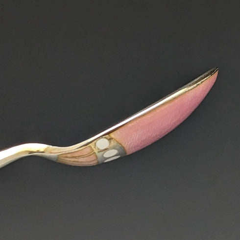 1929 English Vintage Sterling Silver Teaspoon Set of 6 in Case Mappin and Webb