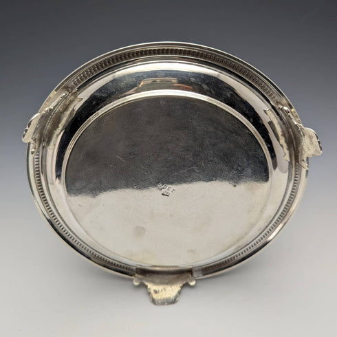 Around 1896 British Antique Silver Plated Biscuit Barrel Henry Bourne
