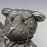 UK Country Artists Super Large Teddy Bear Sterling Silver Sculpture Figurine World Limited 100