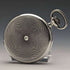 antique Ulysse Nardin pocket watch silver side hunter case works well