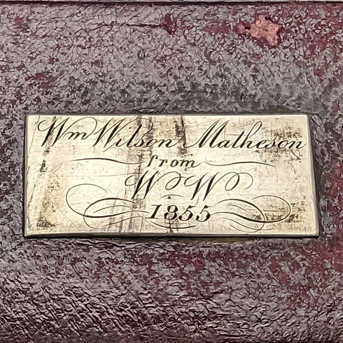 1854 年英國古董純銀餐具套裝,裝在喬治·威廉·亞當斯 (George Willaim Adams) 的盒子裡