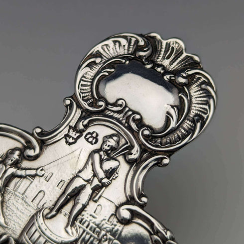 1900 British Antique Sterling Silver Tea Strainer 65g