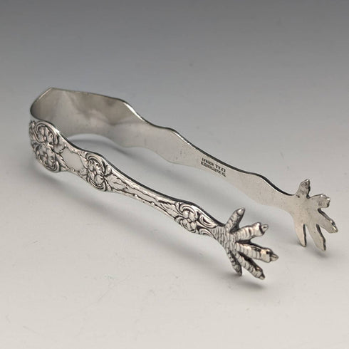 北欧ヴィンテージ シルバープレート製 シュガートング TH Marthinsen