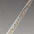 1909 British Antique White Pearl Shell Handle Dessert Cutlery Pair in Case Josiah Williams