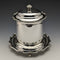 British Antique Silver Plated Biscuit Barrel Henry Atkins