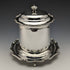 British Antique Silver Plated Biscuit Barrel Henry Atkins