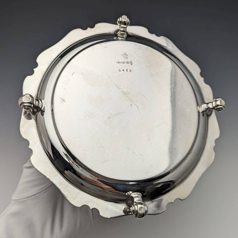 British Antique Silver Plated Biscuit Barrel Henry Atkins