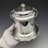 British Antique Silver Plated Biscuit Barrel Henry Atkins