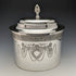 British vintage silver plated biscuit barrel