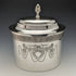 British vintage silver plated biscuit barrel