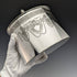 British vintage silver plated biscuit barrel