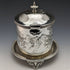 British Antique Silver Plated Biscuit Barrel WWHarrison & Co