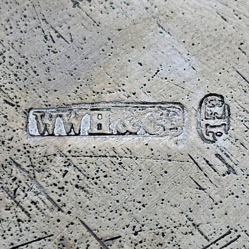 British Antique Silver Plated Biscuit Barrel WWHarrison & Co