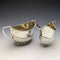 1902 British Antique Sterling Silver Sugar Pot & Cream Jug Total 294g Fordham & Faulkner