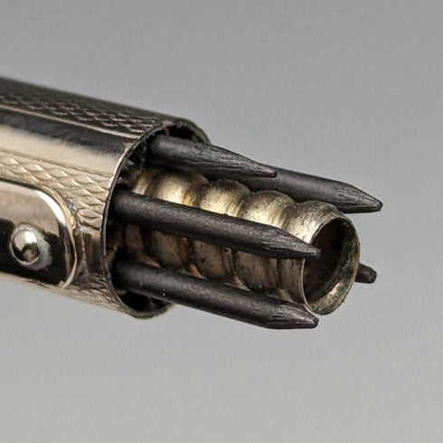 英國復古 Yard O 紙盒紅色鉑金自動鉛筆