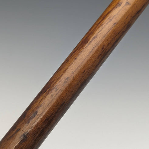 瑞士製造古董登山手杖,帶毛皮角柄 93 厘米