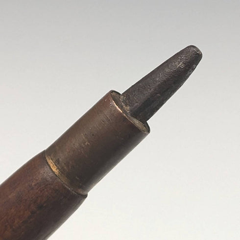 瑞士製造古董登山手杖,帶毛皮手柄 82 厘米