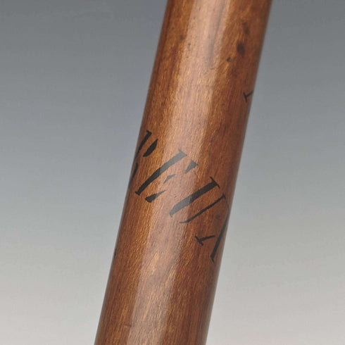 瑞士製造古董登山手杖,帶毛皮手柄 82 厘米